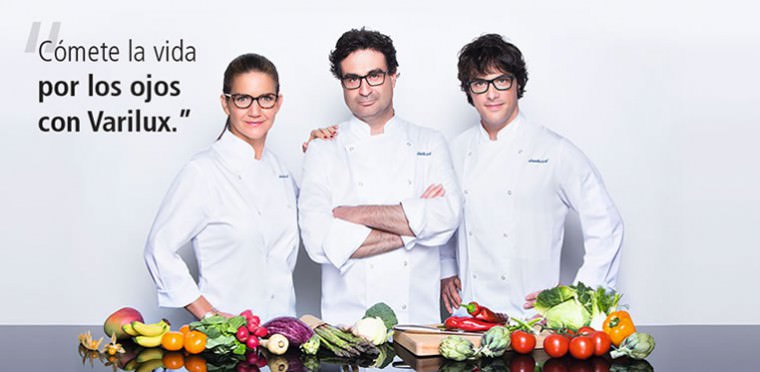 Making off del anuncio de Varilux con MasterChef