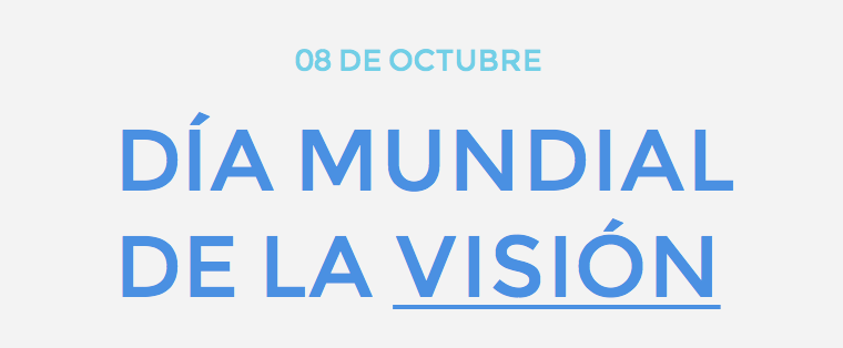 Hoy es el Día Mundial de la Visión